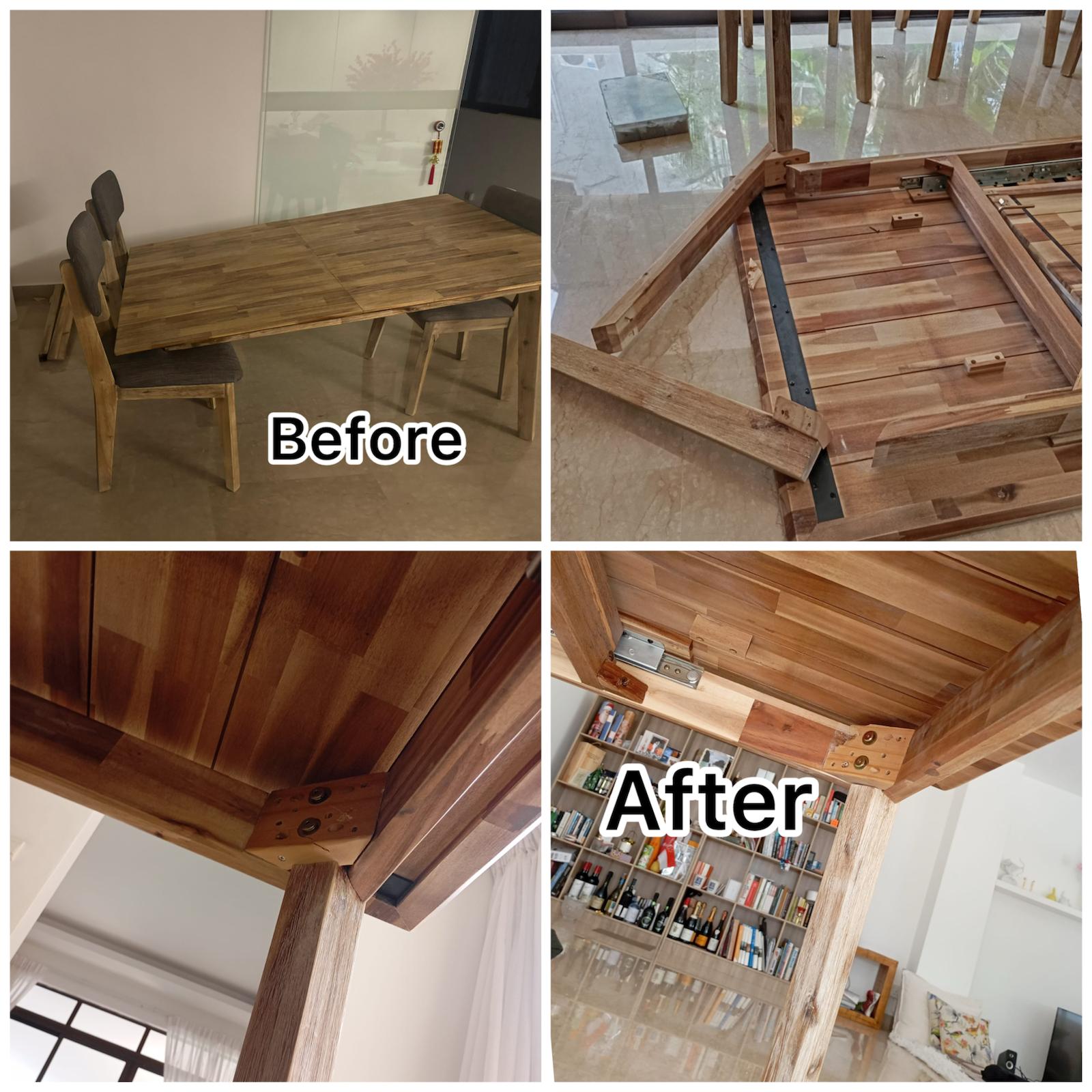 Furniture Upcycling & Repurposing Services in Singapore | Transform Your Old Furniture into Something New